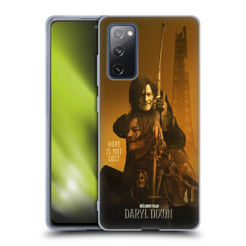 The Walking Dead: Daryl Dixon Key Art Double Exposure Soft Gel Case for Samsung Galaxy S20 FE / 5G