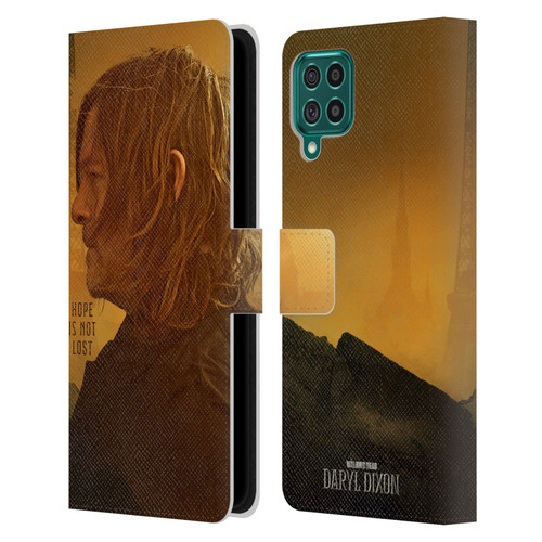The Walking Dead: Daryl Dixon Key Art Hope Is Not Lost Leather Book Wallet Case Cover For Samsung Galaxy F62 (2021)