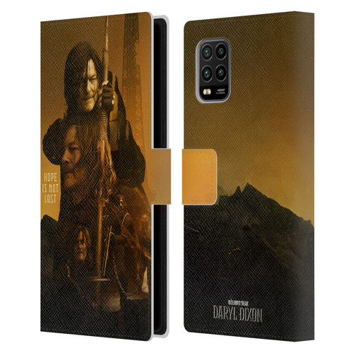 The Walking Dead: Daryl Dixon Key Art Double Exposure Leather Book Wallet Case Cover For Xiaomi Mi 10 Lite 5G