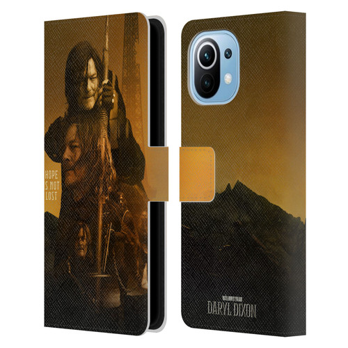 The Walking Dead: Daryl Dixon Key Art Double Exposure Leather Book Wallet Case Cover For Xiaomi Mi 11