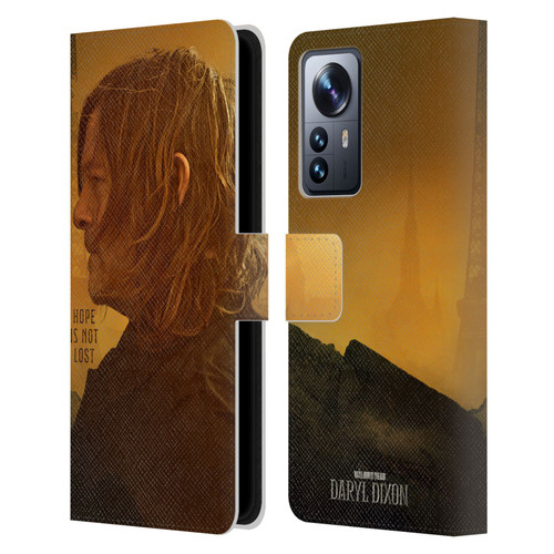 The Walking Dead: Daryl Dixon Key Art Hope Is Not Lost Leather Book Wallet Case Cover For Xiaomi 12 Pro