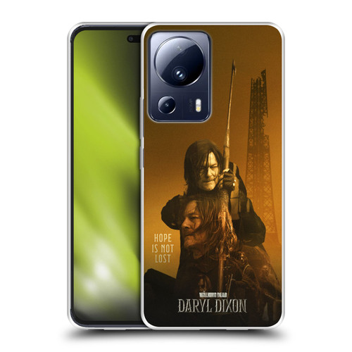 The Walking Dead: Daryl Dixon Key Art Double Exposure Soft Gel Case for Xiaomi 13 Lite 5G