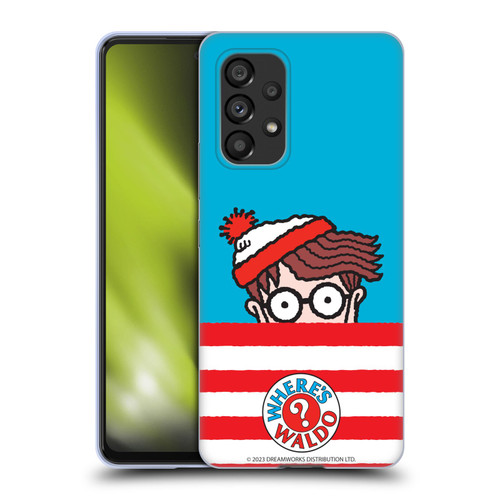 Where's Waldo? Graphics Half Face Soft Gel Case for Samsung Galaxy A53 5G (2022)