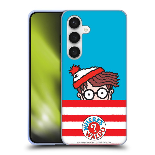 Where's Waldo? Graphics Half Face Soft Gel Case for Samsung Galaxy S24 5G