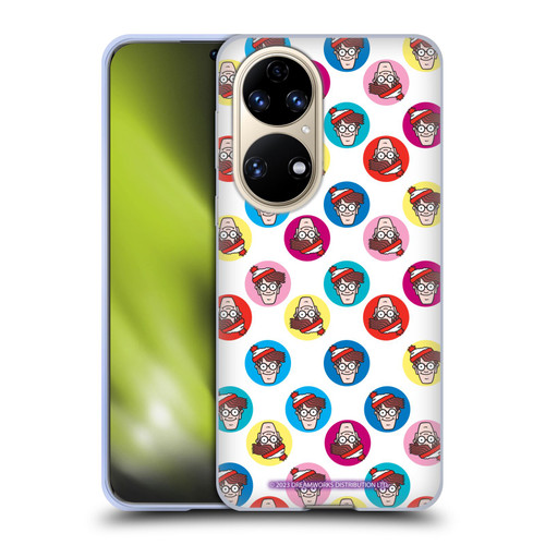 Where's Waldo? Graphics Face Pattern Soft Gel Case for Huawei P50