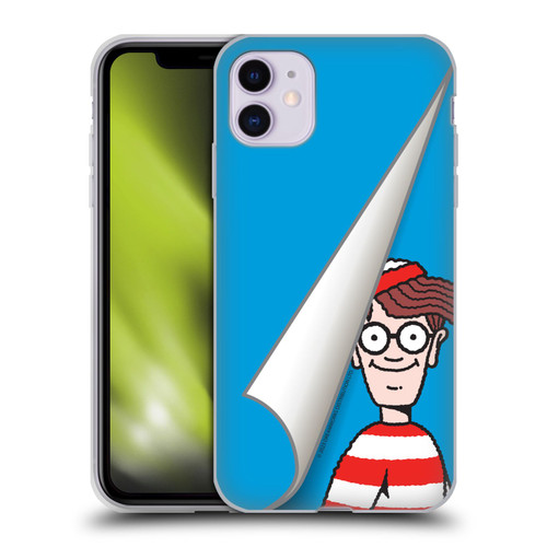 Where's Waldo? Graphics Peek Soft Gel Case for Apple iPhone 11