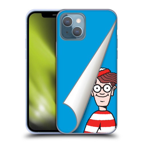 Where's Waldo? Graphics Peek Soft Gel Case for Apple iPhone 13