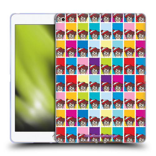 Where's Waldo? Graphics Portrait Pattern Soft Gel Case for Apple iPad 10.2 2019/2020/2021