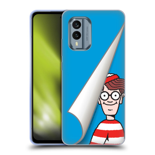 Where's Waldo? Graphics Peek Soft Gel Case for Nokia X30
