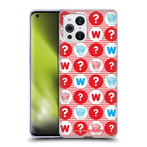 Where's Waldo? Graphics Circle Soft Gel Case for OPPO Find X3 / Pro