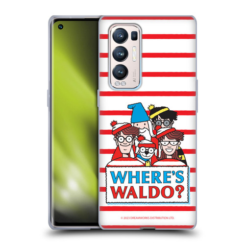 Where's Waldo? Graphics Characters Soft Gel Case for OPPO Find X3 Neo / Reno5 Pro+ 5G