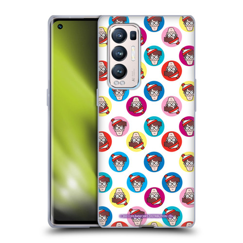 Where's Waldo? Graphics Face Pattern Soft Gel Case for OPPO Find X3 Neo / Reno5 Pro+ 5G