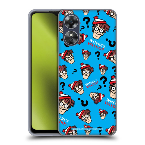 Where's Waldo? Graphics Head Pattern Soft Gel Case for OPPO A17