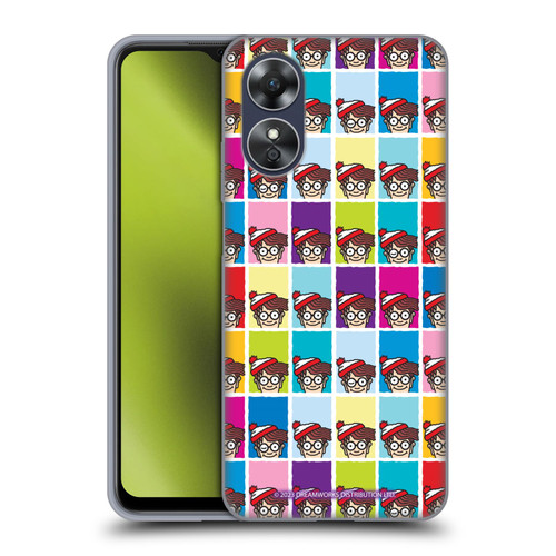 Where's Waldo? Graphics Portrait Pattern Soft Gel Case for OPPO A17