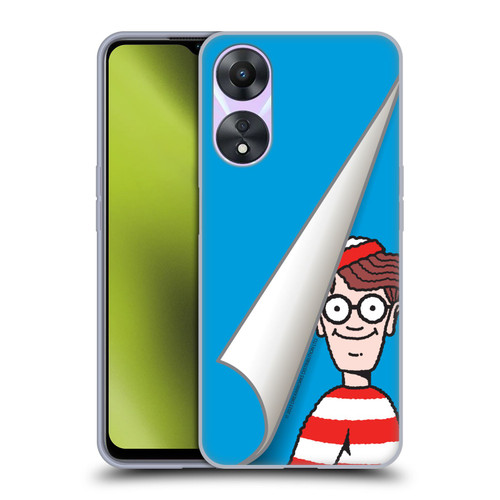Where's Waldo? Graphics Peek Soft Gel Case for OPPO A78 4G