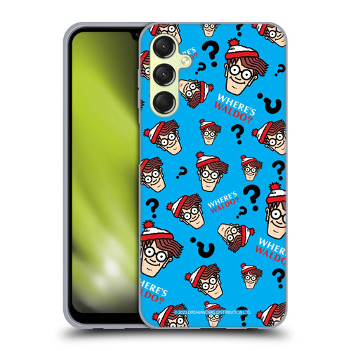 Where's Waldo? Graphics Head Pattern Soft Gel Case for Samsung Galaxy A24 4G / Galaxy M34 5G