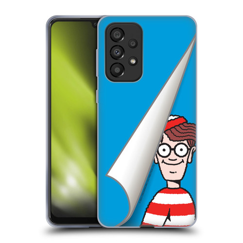 Where's Waldo? Graphics Peek Soft Gel Case for Samsung Galaxy A33 5G (2022)