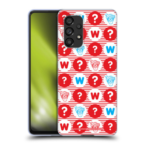 Where's Waldo? Graphics Circle Soft Gel Case for Samsung Galaxy A53 5G (2022)