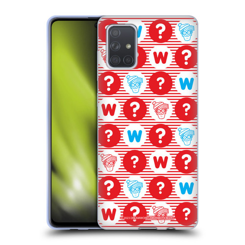 Where's Waldo? Graphics Circle Soft Gel Case for Samsung Galaxy A71 (2019)