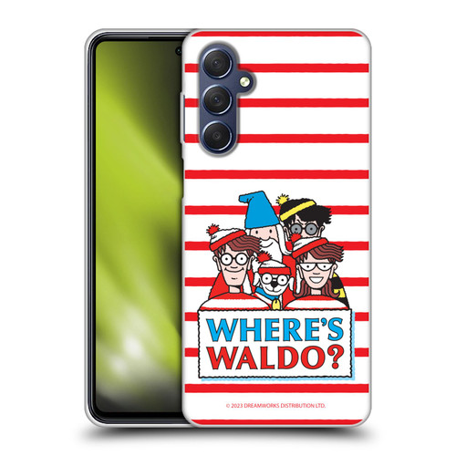 Where's Waldo? Graphics Characters Soft Gel Case for Samsung Galaxy M54 5G