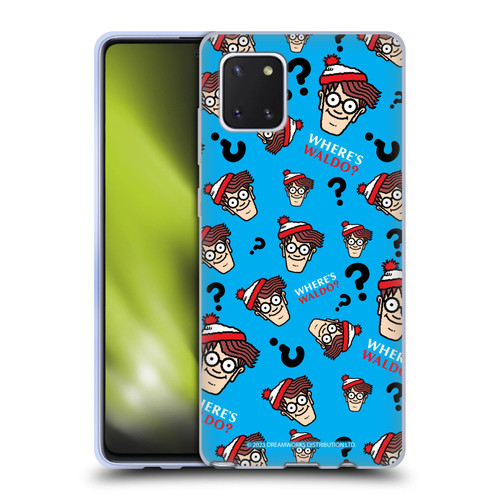 Where's Waldo? Graphics Head Pattern Soft Gel Case for Samsung Galaxy Note10 Lite