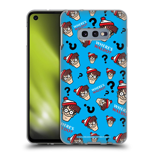 Where's Waldo? Graphics Head Pattern Soft Gel Case for Samsung Galaxy S10e