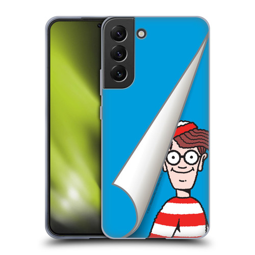 Where's Waldo? Graphics Peek Soft Gel Case for Samsung Galaxy S22+ 5G