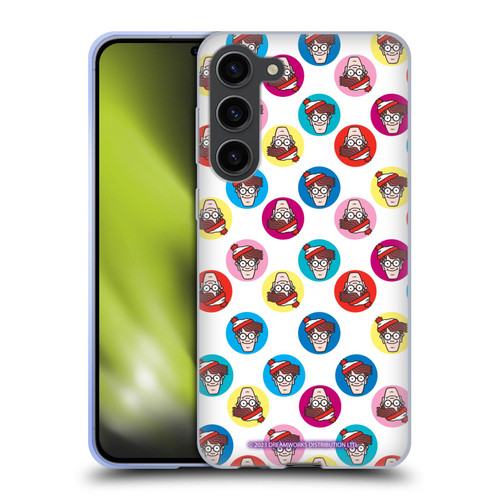 Where's Waldo? Graphics Face Pattern Soft Gel Case for Samsung Galaxy S23+ 5G