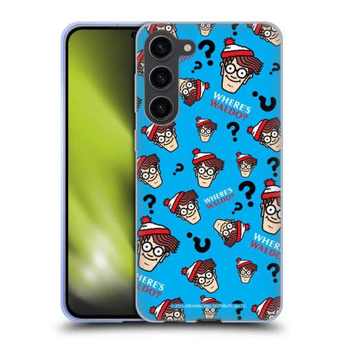 Where's Waldo? Graphics Head Pattern Soft Gel Case for Samsung Galaxy S23+ 5G