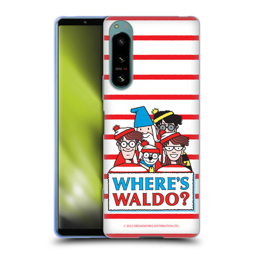 Where's Waldo? Graphics Characters Soft Gel Case for Sony Xperia 5 IV