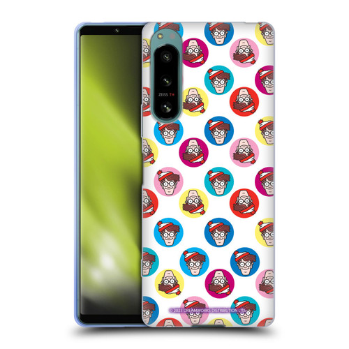 Where's Waldo? Graphics Face Pattern Soft Gel Case for Sony Xperia 5 IV