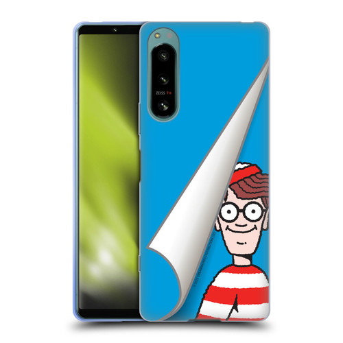 Where's Waldo? Graphics Peek Soft Gel Case for Sony Xperia 5 IV