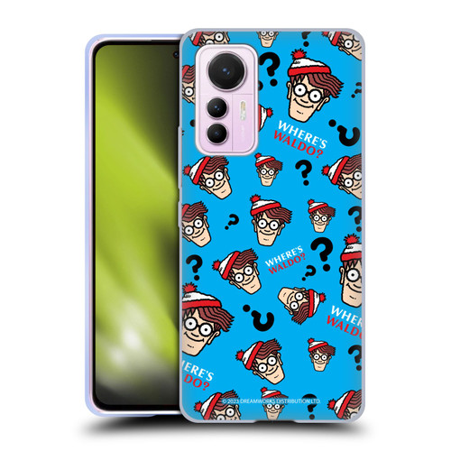 Where's Waldo? Graphics Head Pattern Soft Gel Case for Xiaomi 12 Lite