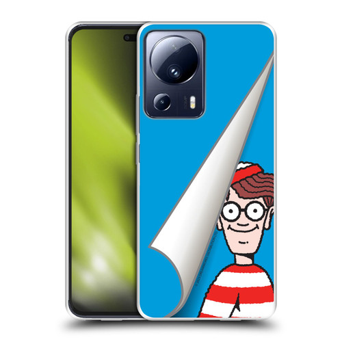 Where's Waldo? Graphics Peek Soft Gel Case for Xiaomi 13 Lite 5G