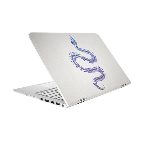 Cat Coquillette Animals Blue Ombre Snake Skeleton Vinyl Sticker Skin Decal Cover for HP Spectre Pro X360 G2
