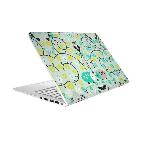 Cat Coquillette Animals Hedgehogs Symmetry Vinyl Sticker Skin Decal Cover for HP Spectre Pro X360 G2