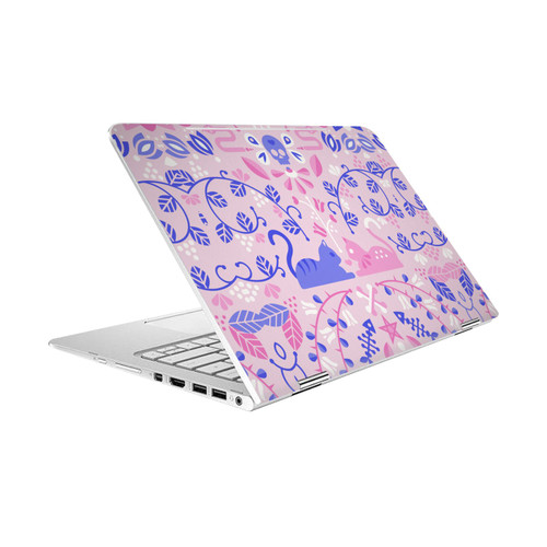 Cat Coquillette Animals Kittens Symmetry Vinyl Sticker Skin Decal Cover for HP Spectre Pro X360 G2