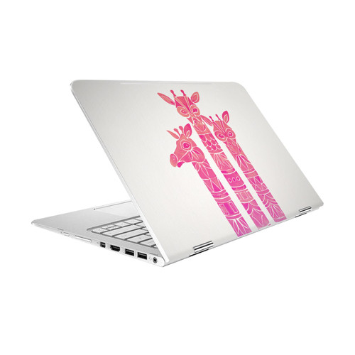 Cat Coquillette Animals Pink Ombre Giraffes Vinyl Sticker Skin Decal Cover for HP Spectre Pro X360 G2