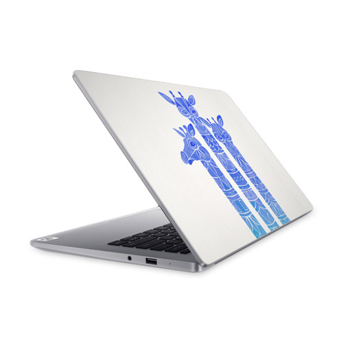 Cat Coquillette Animals Blue Ombre Giraffes Vinyl Sticker Skin Decal Cover for Xiaomi Mi NoteBook 14 (2020)