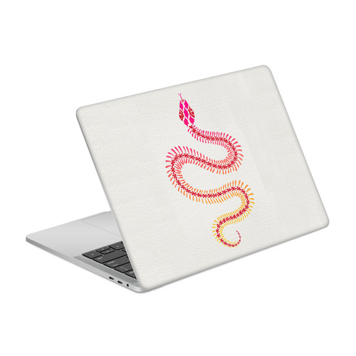 Cat Coquillette Animals Pink Ombre Snake Skeleton Vinyl Sticker Skin Decal Cover for Apple MacBook Pro 13" A1989 / A2159