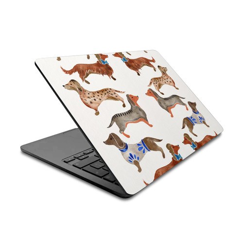 Cat Coquillette Animals Dachshunds Vinyl Sticker Skin Decal Cover for Apple MacBook Air 13.6" A2681 (2022)