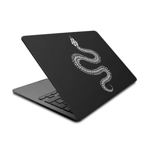 Cat Coquillette Animals White Ombre Snake Skeleton Vinyl Sticker Skin Decal Cover for Apple MacBook Air 13.6" A2681 (2022)