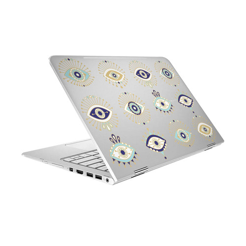 Cat Coquillette Evil Eye Blue Gold Vinyl Sticker Skin Decal Cover for HP Spectre Pro X360 G2