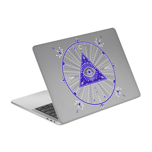 Cat Coquillette Evil Eye Navy Mandala Vinyl Sticker Skin Decal Cover for Apple MacBook Pro 13" A2338