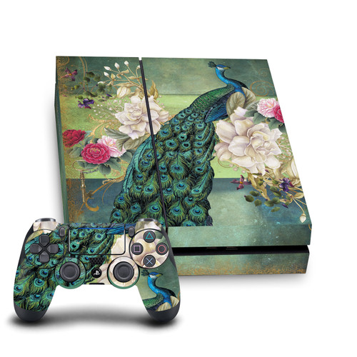 Jena DellaGrottaglia Animals Peacock Vinyl Sticker Skin Decal Cover for Sony PS4 Console & Controller