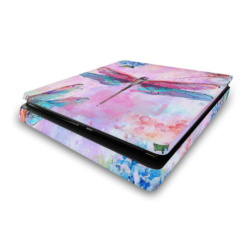 Jena DellaGrottaglia Animals Dragonflies Vinyl Sticker Skin Decal Cover for Sony PS4 Slim Console