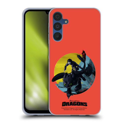 How To Train Your Dragon II Hiccup And Toothless Duo Soft Gel Case for Samsung Galaxy A15