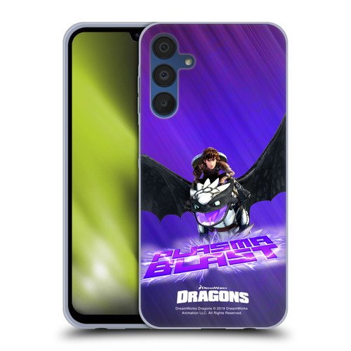 How To Train Your Dragon II Hiccup And Toothless Plasma Blast Soft Gel Case for Samsung Galaxy A15