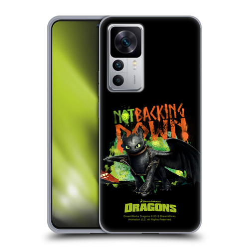 How To Train Your Dragon II Toothless Not Backing Down Soft Gel Case for Xiaomi 12T 5G / 12T Pro 5G / Redmi K50 Ultra 5G