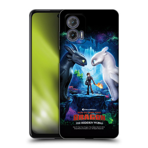 How To Train Your Dragon III The Hidden World Hiccup, Toothless & Light Fury Soft Gel Case for Motorola Moto G73 5G